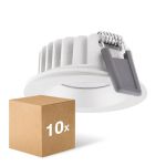 Confezione Multipack 4x Ledvance LED  SPOT AIR FIX Aluminium  6W 510lm 36D - 930 Luce Calda -  | Ritaglio 68mm - IP65 - Miglior Resa Cromatica -  Dimmerabile
