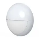 Noxion Bulkhead LED Pro V2 12/16/20W 2400lm - 830-840-865 CCT | 325mm - IP65 - Sensore di Movimento e Luce - Emergenza 3H + Palpebra Il Anello Bianca