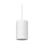 Ledvance Decor Intonaco/Acciaio Tubo Luce Pendente Bianca | Adatto per E27