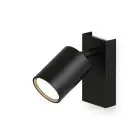 D'Lite Luce Da Parete Prisma Metallo Nero | IP20 - Adatto per 1x GU10