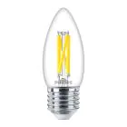 Philips MASTER LED E27 Candela Filamento Chiara 3.4W 470lm - 922-927 Dim To Warm | Miglior Resa Cromatica - Dimmerabile - Sostitutiva 40W